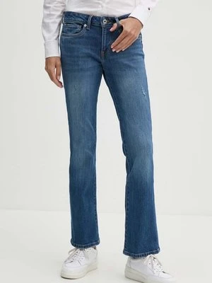 Pepe Jeans jeansy BOOTCUT LW damskie high waist PL204732HV4