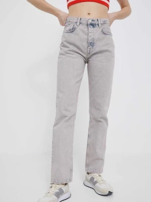 Pepe Jeans jeansy Celyn Rose damskie high waist