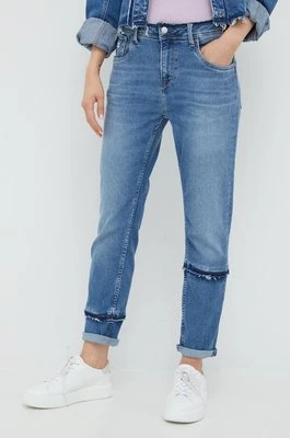 Pepe Jeans jeansy damskie high waist