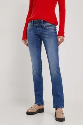 Pepe Jeans jeansy VENUS damskie high waist PL204175D24