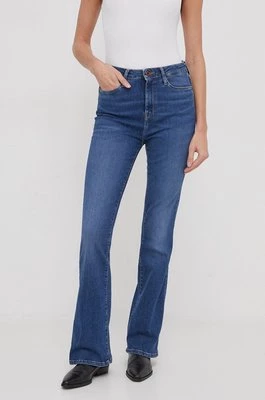 Pepe Jeans jeansy SKINNY FIT FLARE UHW damskie high waist PL204595GX6