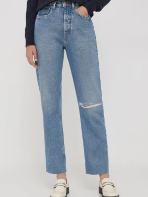 Pepe Jeans jeansy damskie high waist