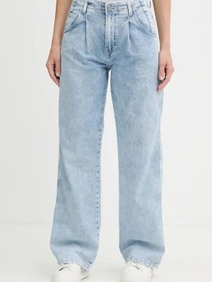 Pepe Jeans jeansy damskie high waist PL205082