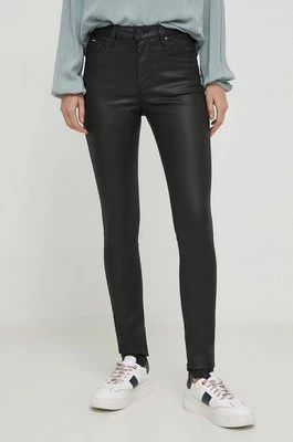 Pepe Jeans jeansy SKINNY JEANS HW damskie kolor czarny PL204584XB0