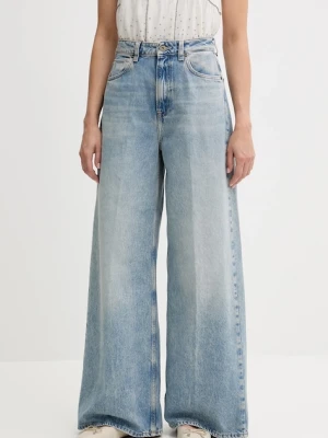 Pepe Jeans jeansy damskie kolor niebieski PL2047402S0