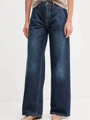 Pepe Jeans jeansy damskie kolor niebieski PL2050883