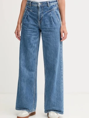 Pepe Jeans jeansy damskie kolor niebieski PL2050884