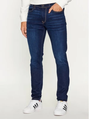 Pepe Jeans Jeansy Finsbury PM206321 Granatowy Skinny Fit