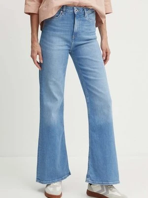 Pepe Jeans jeansy FLARE HW damskie high waist PL204734MQ4