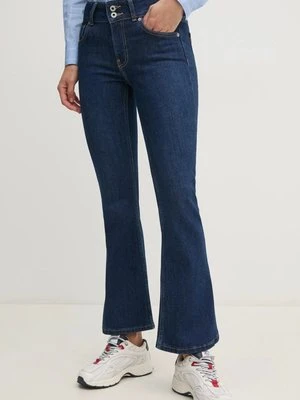 Pepe Jeans jeansy FLARE JEANS MW VENUS damskie medium waist PL204877EE2