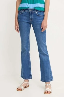 Pepe Jeans jeansy FLARE LW damskie high waist PL204736HV8