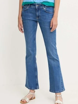 Pepe Jeans jeansy FLARE LW damskie high waist PL204736HV8