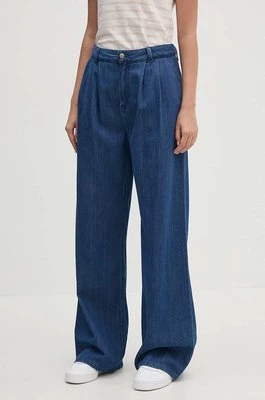 Pepe Jeans jeansy LOOSE ST JEANS HW PLEAT damskie high waist PL204717