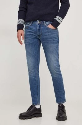 Pepe Jeans jeansy TAPERED JEANS męskie kolor niebieski PM207390HT7