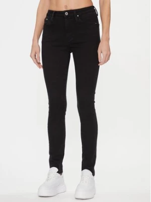 Pepe Jeans Jeansy PL204584XG6 Czarny Skinny Fit