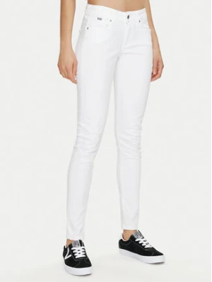 Pepe Jeans Jeansy PL211705U91 Biały Skinny Fit