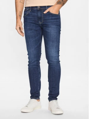 Pepe Jeans Jeansy PM206321 Granatowy Skinny Fit
