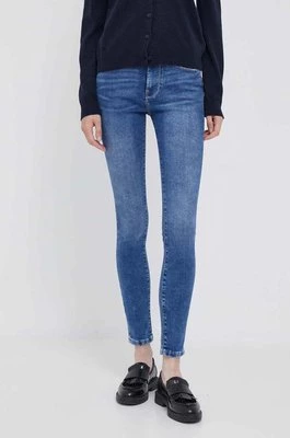 Pepe Jeans jeansy Regent damskie kolor niebieski