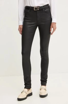 Pepe Jeans jeansy SKINNY JEANS MW damskie kolor czarny PL204728XM5