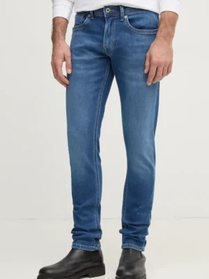 Pepe Jeans jeansy SLIM GYMDIGO JEANS TRACK męskie kolor niebieski PM207389HV1