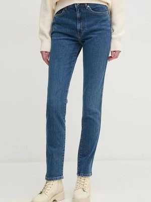 Pepe Jeans jeansy SLIM JEANS UHW BETTY damskie kolor niebieski PL204590EE3