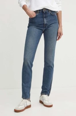Pepe Jeans jeansy SLIM JEANS UHW damskie kolor granatowy PL204590HW7