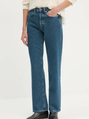 Pepe Jeans jeansy STRAIGHT JEANS HW ROBYN damskie high waist PL204901EF2