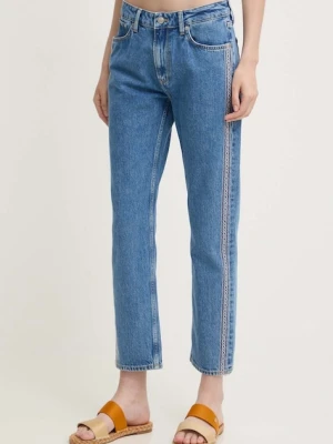 Pepe Jeans jeansy STRAIGHT JEANS MW CRAFT