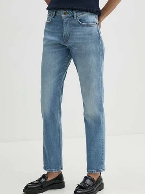 Pepe Jeans jeansy STRAIGHT JEANS MW damskie medium waist PL204730PG0