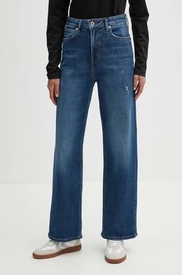 Pepe Jeans jeansy STRAIGHT JEANS UHW damskie high waist PL204731HV4