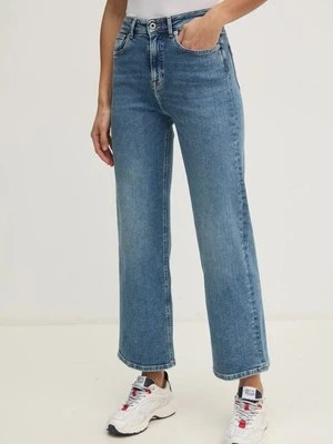 Pepe Jeans jeansy STRAIGHT JEANS UHW LEXA damskie high waist PL204731IA3