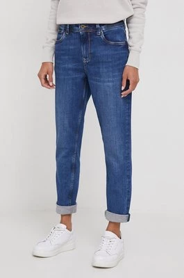 Pepe Jeans jeansy Taper damskie high waist