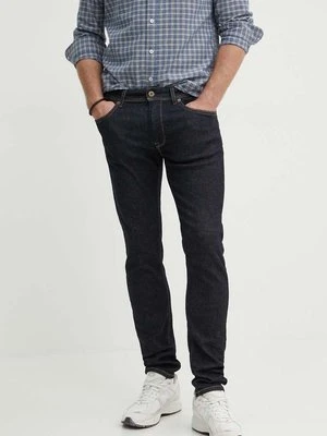 Pepe Jeans jeansy TAPERED JEANS męskie kolor granatowy PM207390AB1