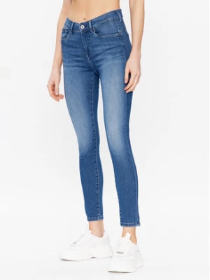 Pepe Jeans Jeansy Zoe PL204177 Niebieski Skinny Fit