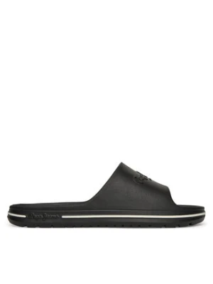 Pepe Jeans Klapki Beach Slide M PMS70159 Czarny