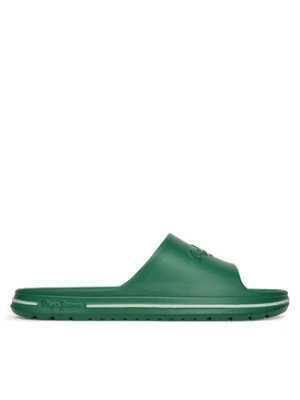 Pepe Jeans Klapki Beach Slide M PMS70159 Zielony