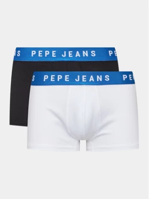 Pepe Jeans Komplet 2 par bokserek Logo Tk Lr 2P PMU10963 Biały
