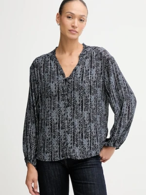 Pepe Jeans koszula damska kolor granatowy relaxed PL3051281