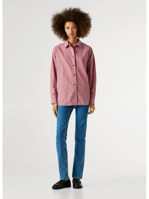 Pepe Jeans Koszula "Lenoir" w kolorze biało-czerwonym rozmiar: S