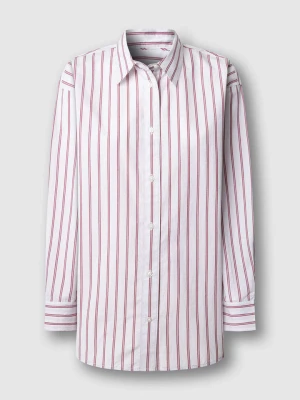 Pepe Jeans Koszula "Lenoir" w kolorze czerwono-białym rozmiar: M