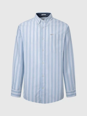 Pepe Jeans Koszula "Lucius" - Slim fit - w kolorze błękitnym rozmiar: M