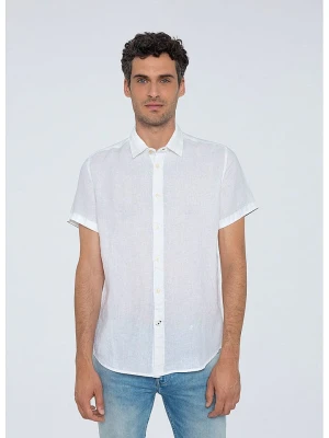 Pepe Jeans Koszula "Mark" - Regular fit - w kolorze białym rozmiar: M