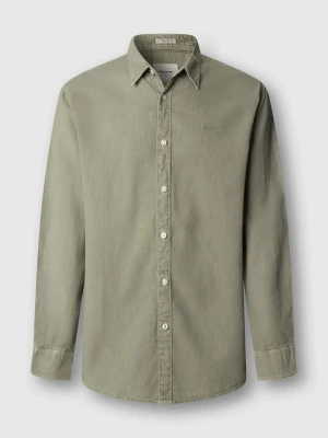 Pepe Jeans Koszula "Payon" - Regular fit - w kolorze khaki rozmiar: XXL