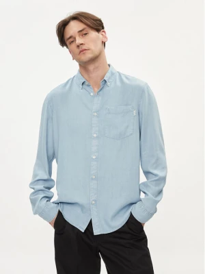 Pepe Jeans Koszula Petri PM308513 Błękitny Regular Fit Niebieski jasny