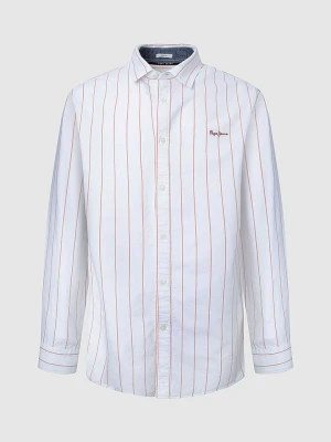 Pepe Jeans Koszula - Regular fit - w kolorze białym rozmiar: L