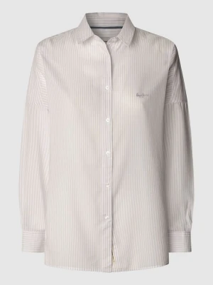 Pepe Jeans Koszula w kolorze lawendowo-białym rozmiar: M