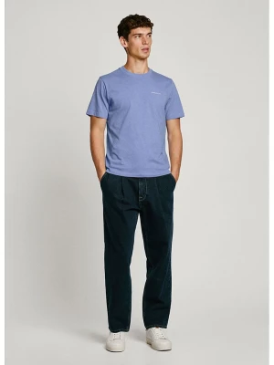 Pepe Jeans Koszulka "Damian" w kolorze niebieskim rozmiar: M