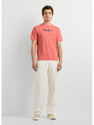 Pepe Jeans Koszulka "Eggo" w kolorze pomarańczowym rozmiar: S