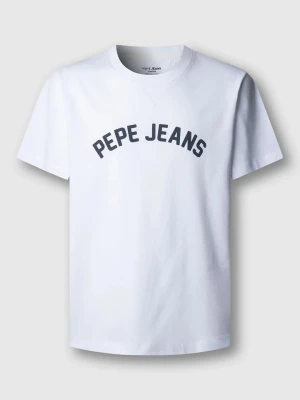 Pepe Jeans Koszulka "Gio" w kolorze białym rozmiar: XL