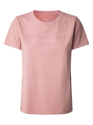 Pepe Jeans Koszulka "Loretta" w kolorze jasnoróżowym rozmiar: S